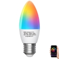 LED RGBW Prigušiva sijalica C37 E27/5W/230V 3000-6500K Wi-Fi - Aigostar