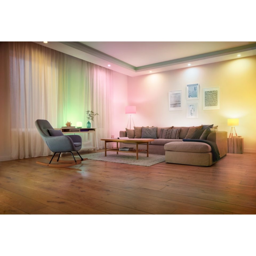 LED RGBW Prigušiva sijalica E27/8,5W/230V 3000-6500K Wi-Fi - Reality