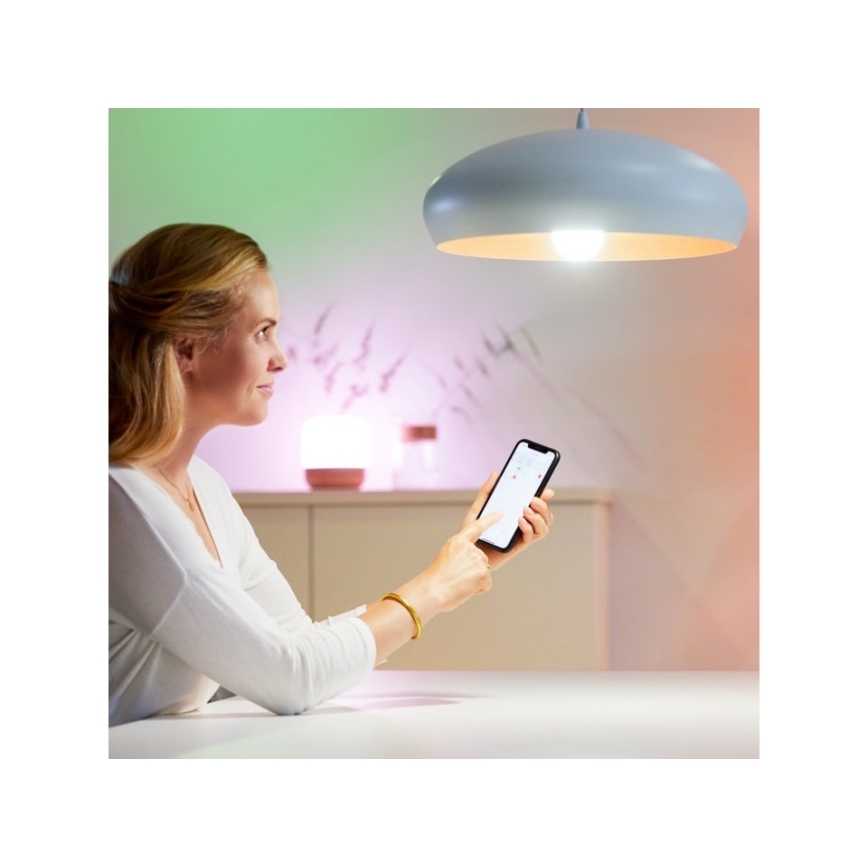 LED RGBW Prigušiva sijalica E27/8,5W/230V 3000-6500K Wi-Fi - Reality