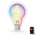 LED RGBW Prigušiva sijalica FILAMENT A60 E27/4,9W/230V 2700K Wi-Fi - Aigostar