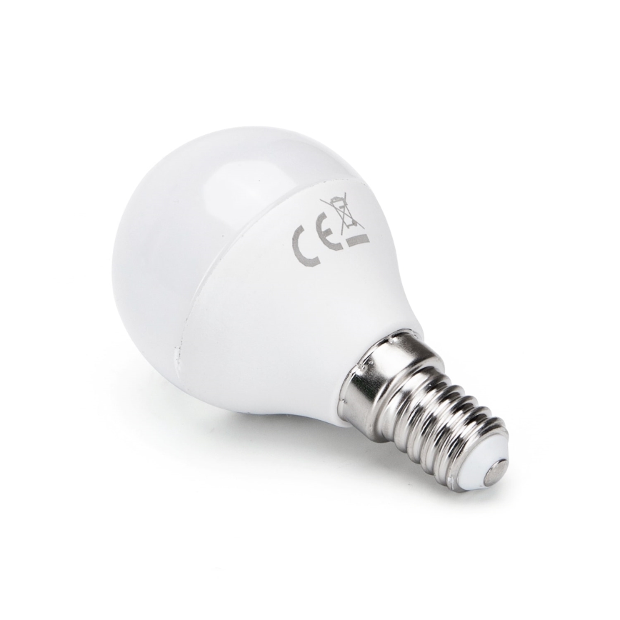 LED RGBW Prigušiva sijalica G45 E14/5W/230V 3000-6500K Wi-Fi - Aigostar