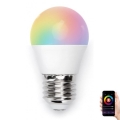LED RGBW Prigušiva sijalica G45 E27/5W/230V 3000-6500K Wi-Fi - Aigostar