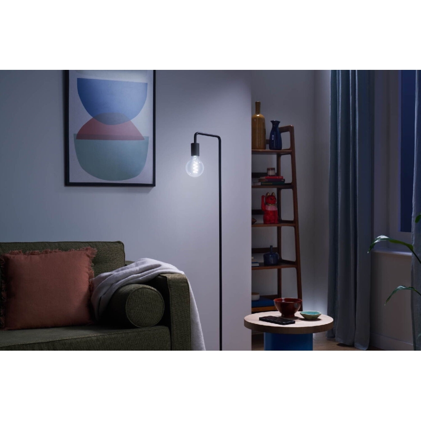 LED RGBW Prigušiva sijalica G95 E27/6,3W/230V 2200-6500K Wi-Fi - WiZ