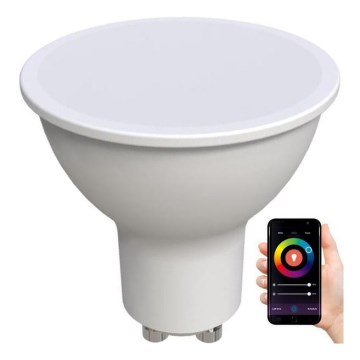 LED RGBW Prigušiva sijalica GU10/4,5W/230V 2700-6500K Wi-Fi Tuya