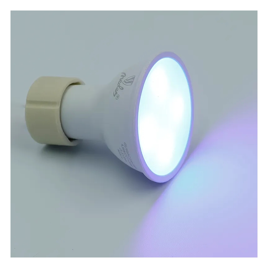 LED RGBW Prigušiva sijalica GU10/4,5W/230V 2700-6500K Wi-Fi Tuya