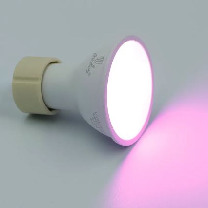 LED RGBW Prigušiva sijalica GU10/4,5W/230V 2700-6500K Wi-Fi Tuya