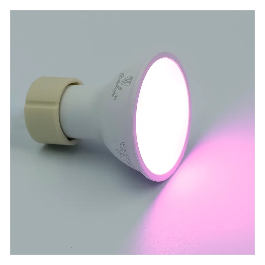LED RGBW Prigušiva sijalica GU10/4,5W/230V 2700-6500K Wi-Fi Tuya