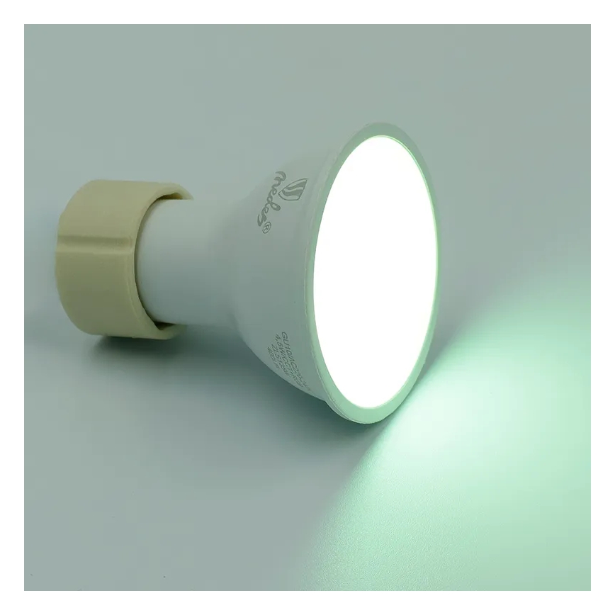 LED RGBW Prigušiva sijalica GU10/4,5W/230V 2700-6500K Wi-Fi Tuya
