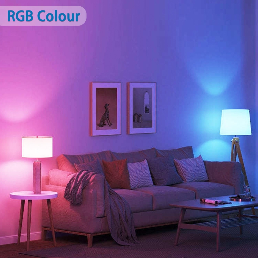 LED RGBW Prigušiva sijalica GU10/4,9W/230V 2700-6500K Wi-Fi - Aigostar