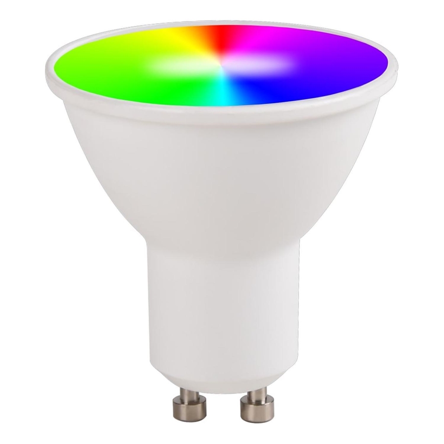 LED RGBW Prigušiva sijalica GU10/5,5W/230V 3000-6500K Wi-Fi