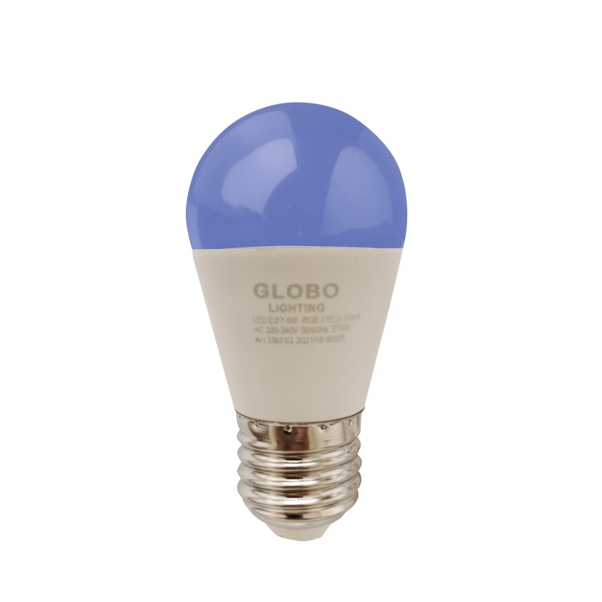 LED RGBW Prigušiva sijalica E27/6W/230V 3000K + Daljinski upravljač - Globo