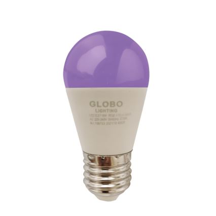 LED RGBW Prigušiva sijalica E27/6W/230V 3000K + Daljinski upravljač - Globo