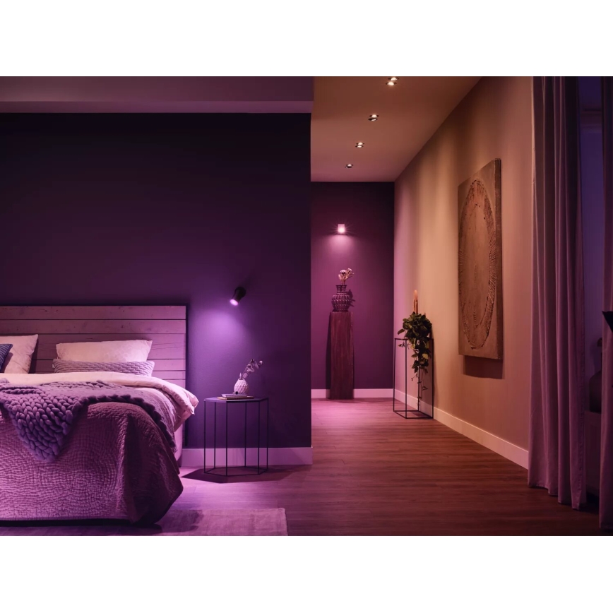 LED RGBW Prigušiva sijalica Philips Hue White And Color Ambiance GU10/4,2W/230V 2000-6500K