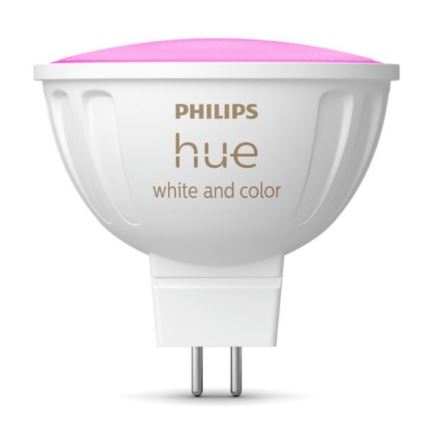 LED RGBW Prigušiva sijalica Philips Hue White And Color Ambiance GU5,3/MR16/6,3W/12V 2000-6500K