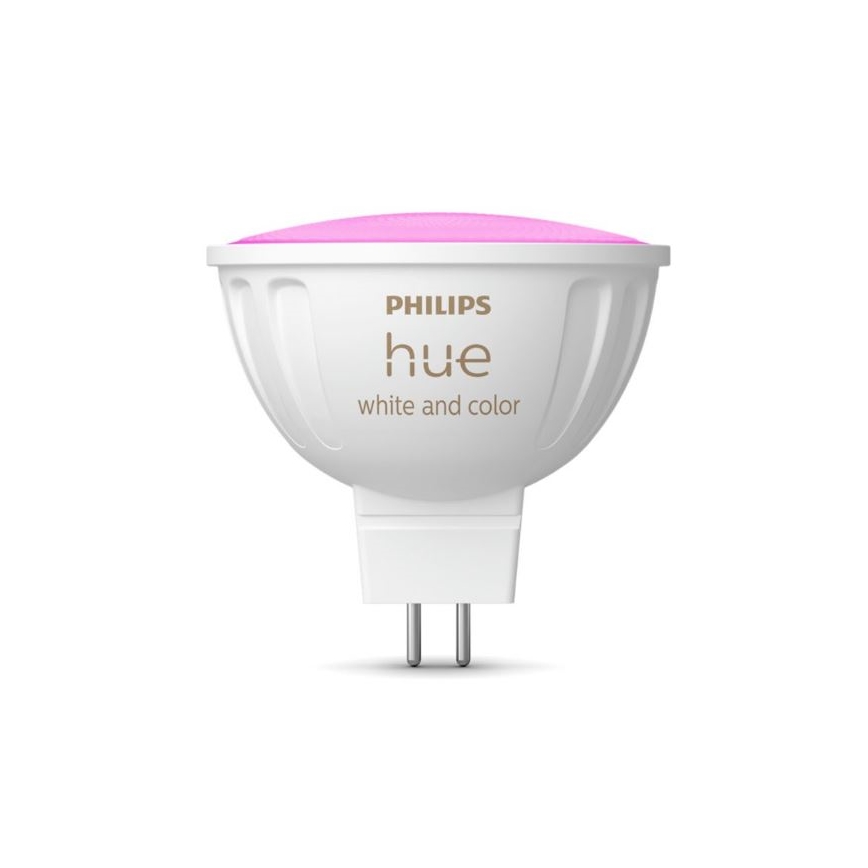 LED RGBW prigušiva sijalica Philips Hue White And Color Ambiance GU5,3/MR16/6,3W/12V 2000-6500K