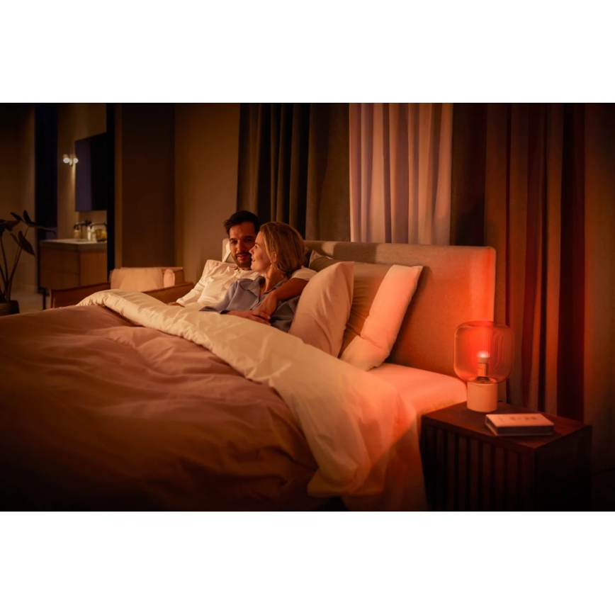 LED RGBW Prigušiva sijalica Philips Hue White And Color Ambiance P45 E14/5,1W/230V 2000-6500K