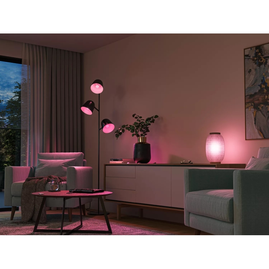 LED RGBW Prigušiva sijalica Philips Hue White And Color Ambiance P45 E14/5,1W/230V 2000-6500K