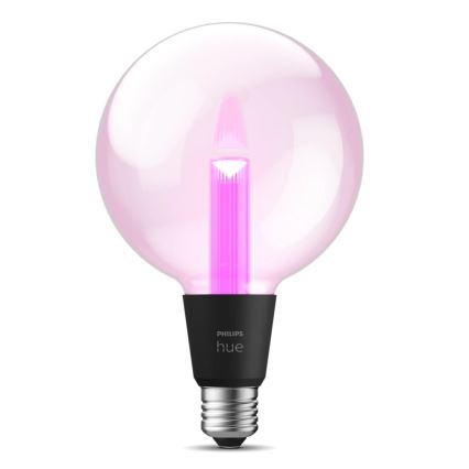 LED RGBW Prigušiva sijalica Philips Hue White And Color Ambiance G125 E27/6,8W/230V 2000-6500K