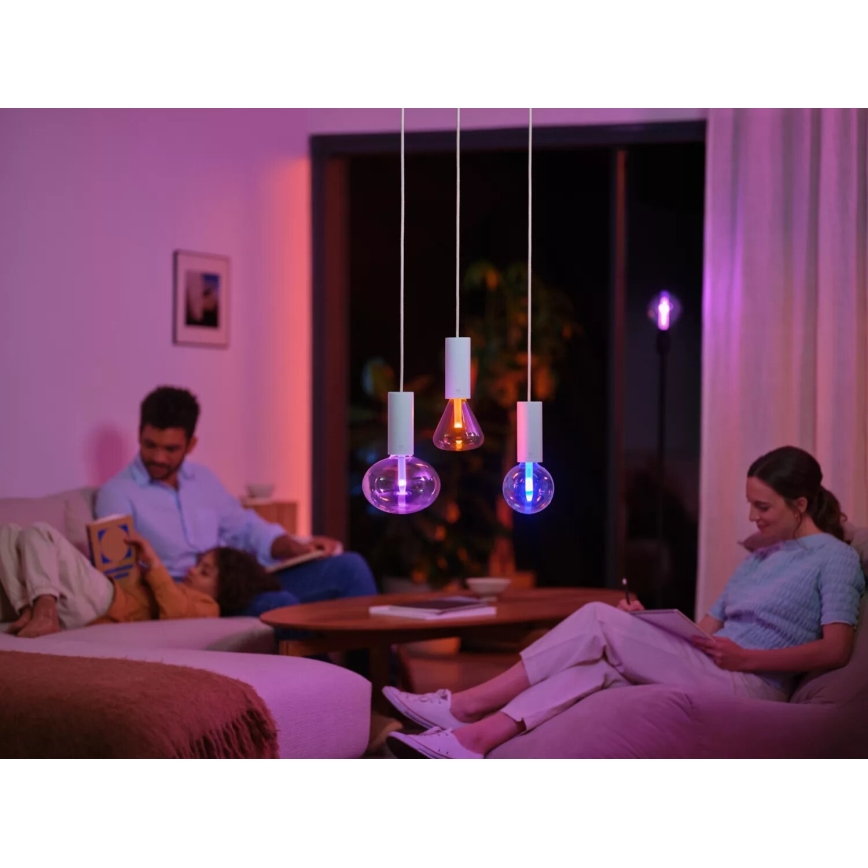 LED RGBW Prigušiva sijalica Philips Hue White And Color Ambiance E27/6,8W/230V 2000-6500K