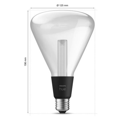 LED RGBW Prigušiva sijalica Philips Hue White And Color Ambiance E27/6,8W/230V 2000-6500K