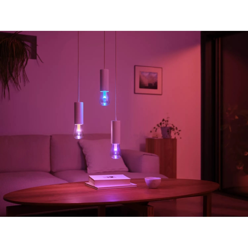 LED RGBW Prigušiva sijalica Philips Hue White And Color Ambiance E27/6,8W/230V 2000-6500K