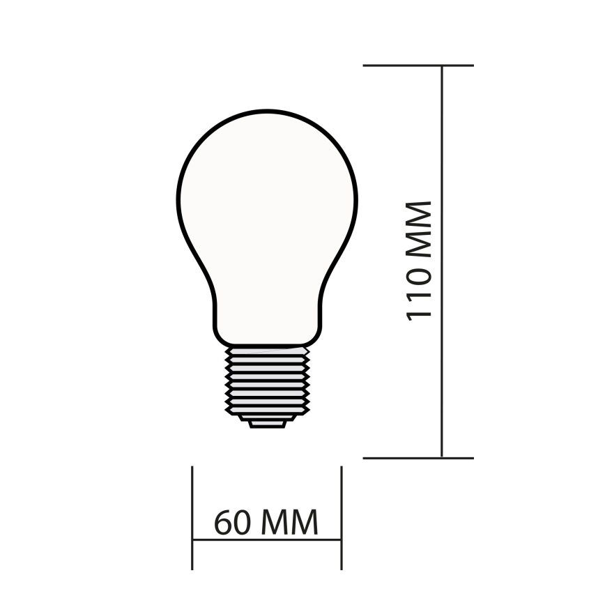 LED RGBW Prigušiva sijalica SMART A60 E27/8,5W/230V 4000K + Daljinski upravljač