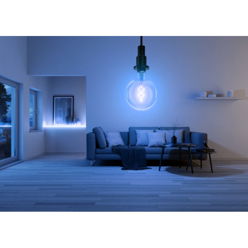 LED RGBW Prigušiva sijalica SMART+ FILAMENT E27/4,8W/230V 2700-6500K Wi-Fi - Ledvance