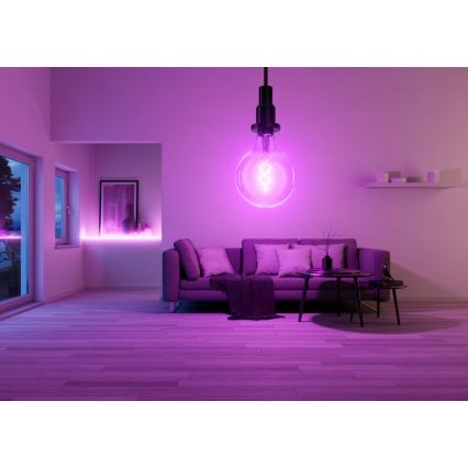LED RGBW Prigušiva sijalica SMART+ FILAMENT E27/4,8W/230V 2700-6500K Wi-Fi - Ledvance