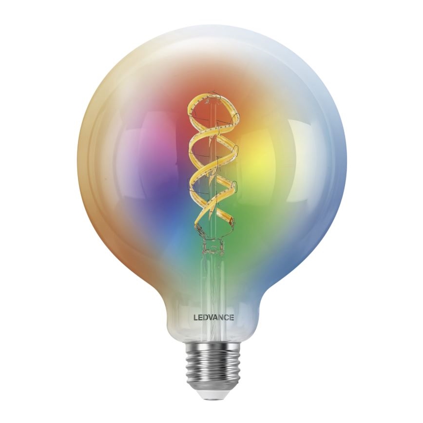 LED RGBW Prigušiva sijalica SMART+ FILAMENT E27/4,8W/230V 2700-6500K Wi-Fi - Ledvance