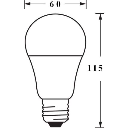 LED RGBW Prigušiva sijalica SMART+ E27/9W/230V 2700K-6500K Wi-Fi - Ledvance