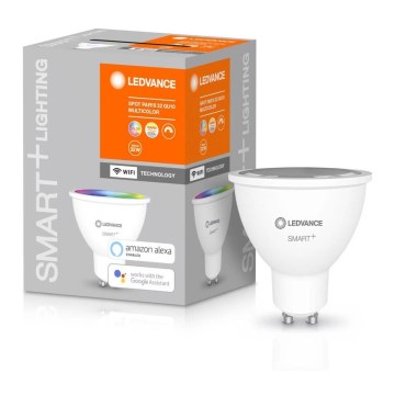 LED RGBW prigušiva sijalica SMART+ GU10/5W/230V 2700K-6500K Wi-Fi - Ledvance