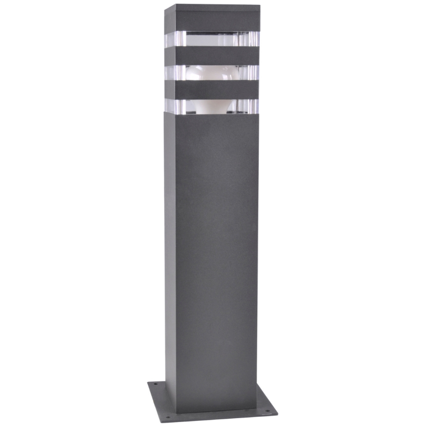 LED RGBW prigušiva spoljašnja lampa TEKSAS 1xE27/12W/230V 2700-6500K Wi-Fi 44 cm IP44 antracit