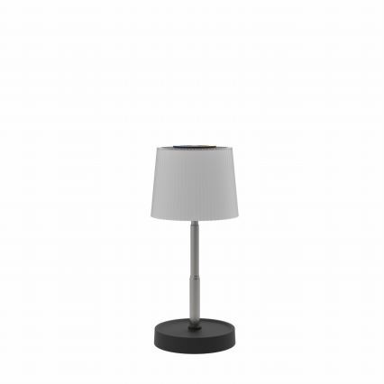 LED RGBW prigušiva dodirna spoljašnja punjiva stolna lampa LED/2W/5V IP44 1200 mAh siva