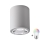 LED RGBW prigušiva spot svetiljka JUPITER 1xE27/6,5W/230V 2700-6500K Wi-Fi prečnik 9,8 cm siva