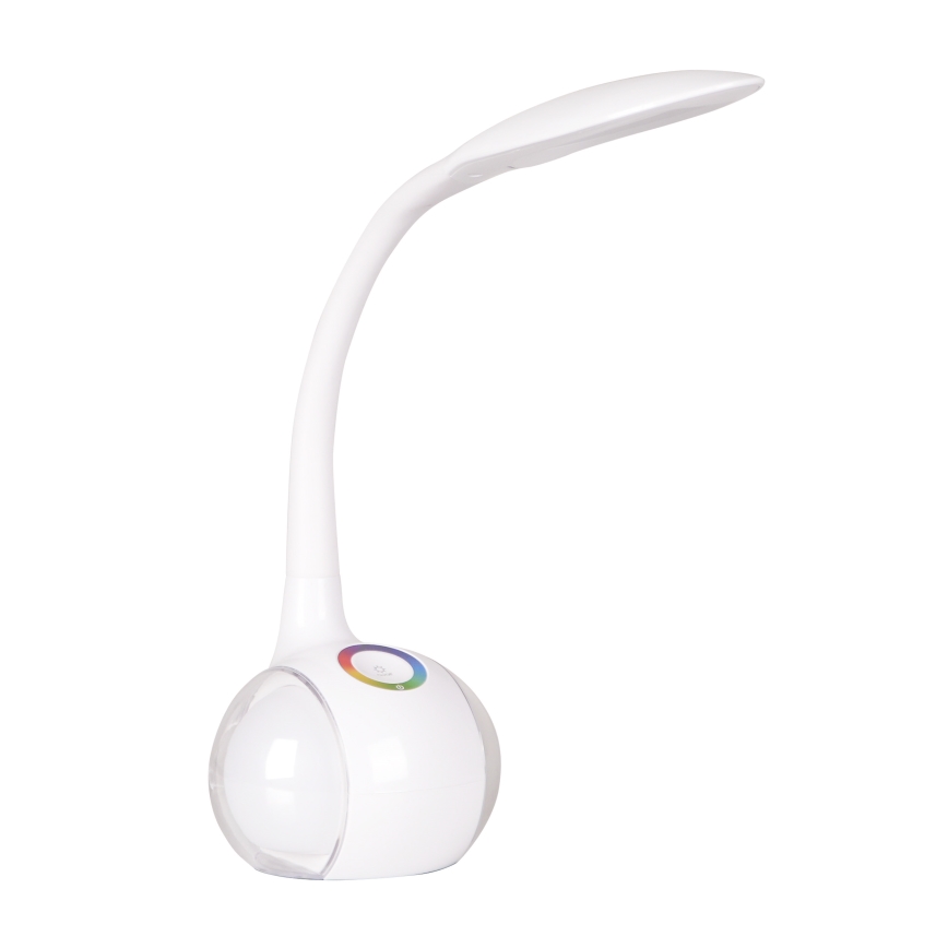 LED RGBW Prigušiva stona lampa na dodir COSMOS LED/6,5W/230V bela