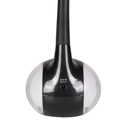 LED RGBW Prigušiva stona lampa na dodir COSMOS LED/6,5W/230V crno