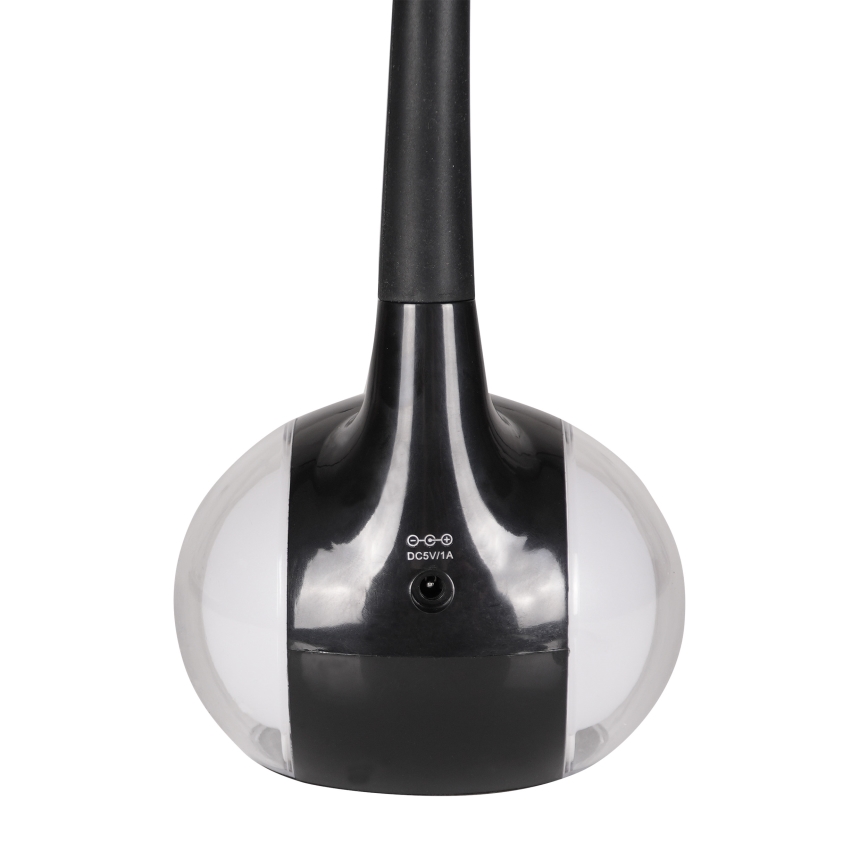 LED RGBW Prigušiva stona lampa na dodir COSMOS LED/6,5W/230V crno