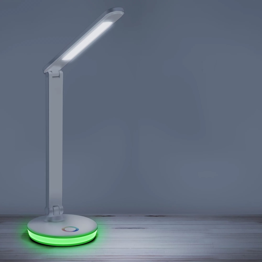 LED RGBW Prigušiva stona lampa na dodir NEPTUN LED/7W/230V bela