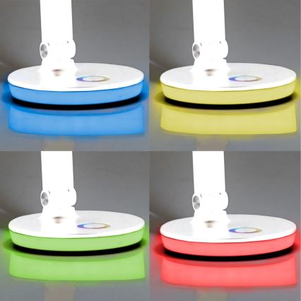 LED RGBW Prigušiva stona lampa na dodir NEPTUN LED/7W/230V bela