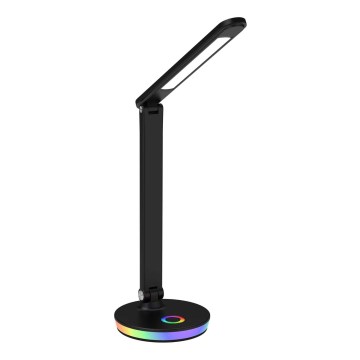 LED RGBW Prigušiva stona lampa na dodir NEPTUN LED/7W/230V crno