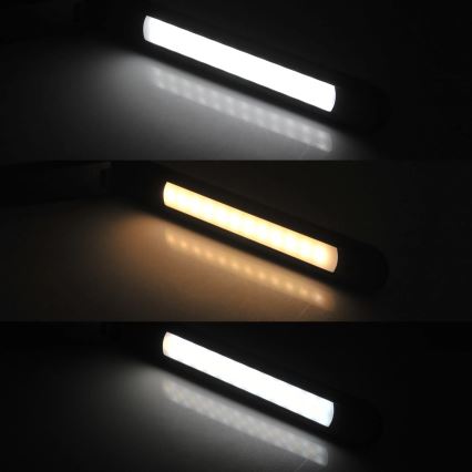 LED RGBW Prigušiva stona lampa na dodir NEPTUN LED/7W/230V crno
