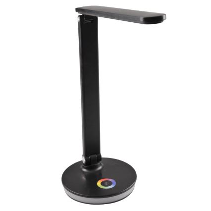 LED RGBW Prigušiva stona lampa na dodir NEPTUN LED/7W/230V crno