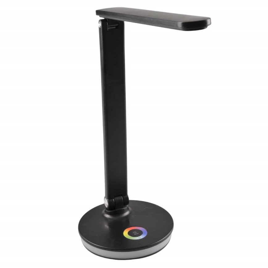 LED RGBW Prigušiva stona lampa na dodir NEPTUN LED/7W/230V crno