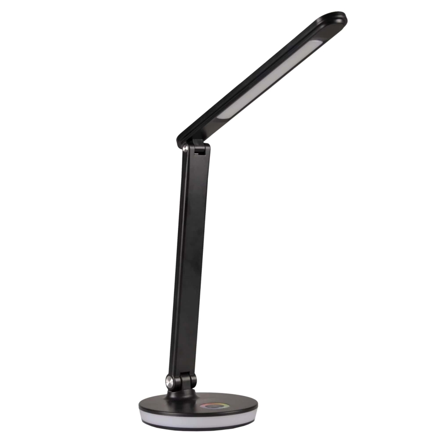 LED RGBW Prigušiva stona lampa na dodir NEPTUN LED/7W/230V crno