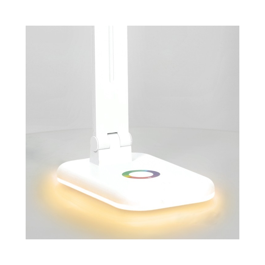 LED RGBW Prigušiva stona lampa NOBLITE LED/7W/5V 3000/4000/6500K bela