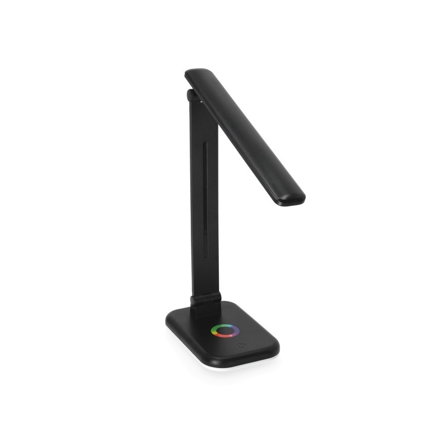LED RGBW Prigušiva stona lampa NOBLITE LED/7W/5V 3000/4000/6500K crno