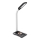LED RGBW Prigušiva stona lampa sa Qi punjenjem 30W/230V 3000K/4000K/5000K crno