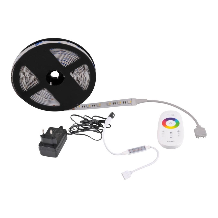 LED RGBW prigušiva traka 3m LED/22W/24/230V + daljinski upravljač