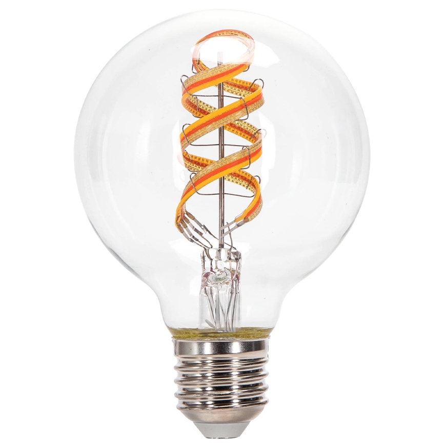 LED RGBW Prigušiva sijalica FILAMENT MESH Smart G80 E27/4,9W/230V 2700K - Aigostar