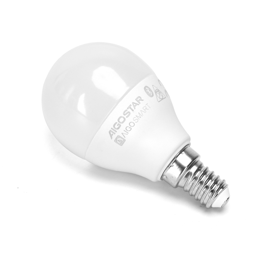LED RGBW Prigušiva sijalica G45 E14/4,9W/230V 2700-6500K - Aigostar
